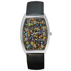 Many Funny Animals Barrel Style Metal Watch by BangZart