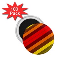 Abstract Bright Stripes 1 75  Magnets (100 Pack)  by BangZart