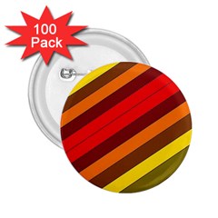 Abstract Bright Stripes 2 25  Buttons (100 Pack)  by BangZart