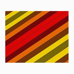 Abstract Bright Stripes Small Glasses Cloth (2-side) by BangZart