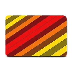 Abstract Bright Stripes Small Doormat  by BangZart