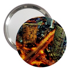 Hdri City 3  Handbag Mirrors by BangZart