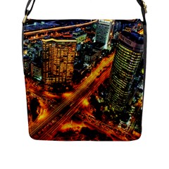 Hdri City Flap Messenger Bag (l)  by BangZart