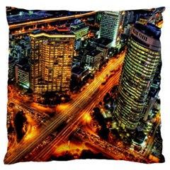 Hdri City Standard Flano Cushion Case (one Side) by BangZart