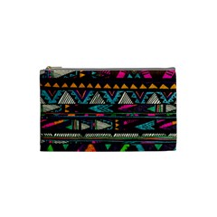 Cute Hipster Elephant Backgrounds Cosmetic Bag (small)  by BangZart