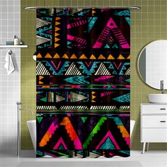 Cute Hipster Elephant Backgrounds Shower Curtain 48  X 72  (small)  by BangZart