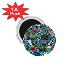 Comics 1 75  Magnets (100 Pack)  by BangZart