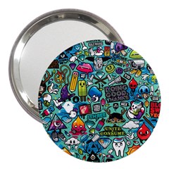 Comics 3  Handbag Mirrors by BangZart