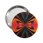 Casanova Abstract Art Colors Cool Druffix Flower Freaky Trippy 2.25  Handbag Mirrors Front