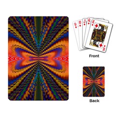 Casanova Abstract Art Colors Cool Druffix Flower Freaky Trippy Playing Card by BangZart