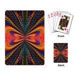 Casanova Abstract Art Colors Cool Druffix Flower Freaky Trippy Playing Card Back