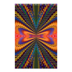 Casanova Abstract Art Colors Cool Druffix Flower Freaky Trippy Shower Curtain 48  X 72  (small)  by BangZart