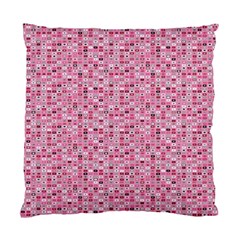 Abstract Pink Squares Standard Cushion Case (two Sides) by BangZart