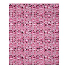 Abstract Pink Squares Shower Curtain 60  X 72  (medium)  by BangZart