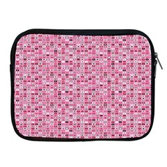 Abstract Pink Squares Apple Ipad 2/3/4 Zipper Cases by BangZart