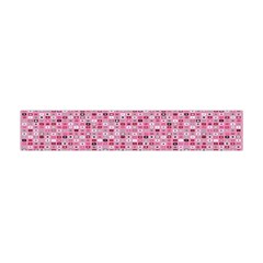 Abstract Pink Squares Flano Scarf (mini) by BangZart