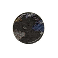 World Map Hat Clip Ball Marker (10 Pack) by BangZart