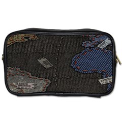 World Map Toiletries Bags 2-side by BangZart