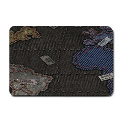 World Map Small Doormat  by BangZart