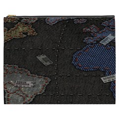 World Map Cosmetic Bag (xxxl)  by BangZart