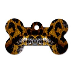 Textures Snake Skin Patterns Dog Tag Bone (one Side) by BangZart