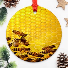 Sweden Honey Ornament (round) by BangZart