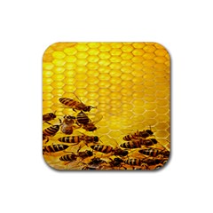 Sweden Honey Rubber Coaster (square)  by BangZart