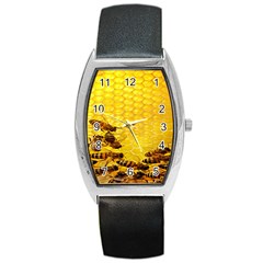 Sweden Honey Barrel Style Metal Watch by BangZart