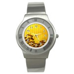 Sweden Honey Stainless Steel Watch Front