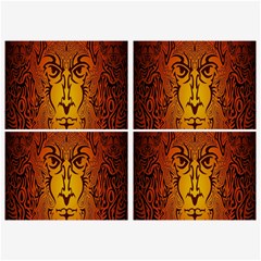 Lion Man Tribal Belt Buckles by BangZart