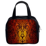 Lion Man Tribal Classic Handbags (2 Sides) Front