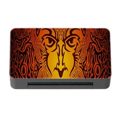 Lion Man Tribal Memory Card Reader With Cf by BangZart