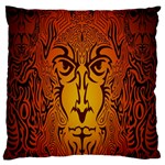 Lion Man Tribal Standard Flano Cushion Case (One Side) Front