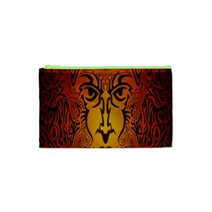 Lion Man Tribal Cosmetic Bag (xs) by BangZart