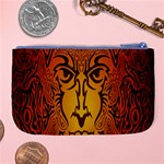 Lion Man Tribal Large Coin Purse Back