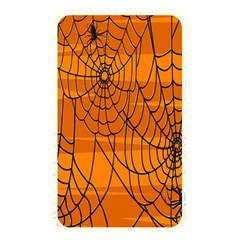 Vector Seamless Pattern With Spider Web On Orange Memory Card Reader by BangZart