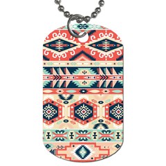 Aztec Pattern Copy Dog Tag (one Side) by BangZart