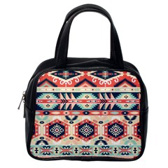 Aztec Pattern Copy Classic Handbags (one Side) by BangZart