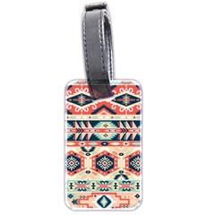 Aztec Pattern Copy Luggage Tags (two Sides) by BangZart