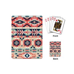 Aztec Pattern Copy Playing Cards (mini)  by BangZart