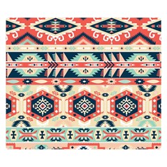 Aztec Pattern Copy Double Sided Flano Blanket (small)  by BangZart