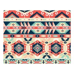 Aztec Pattern Copy Double Sided Flano Blanket (large)  by BangZart