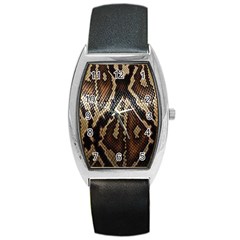 Snake Skin O Lay Barrel Style Metal Watch by BangZart