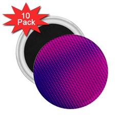 Purple Pink Dots 2 25  Magnets (10 Pack)  by BangZart