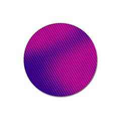 Purple Pink Dots Magnet 3  (round) by BangZart