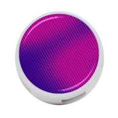 Purple Pink Dots 4-port Usb Hub (one Side) by BangZart