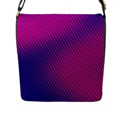 Purple Pink Dots Flap Messenger Bag (l)  by BangZart