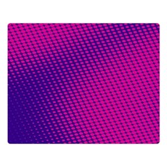 Purple Pink Dots Double Sided Flano Blanket (large)  by BangZart