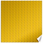 Yellow Dots Pattern Canvas 16  x 16   15.2 x15.41  Canvas - 1