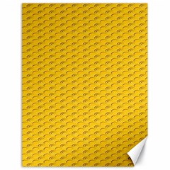 Yellow Dots Pattern Canvas 18  X 24  